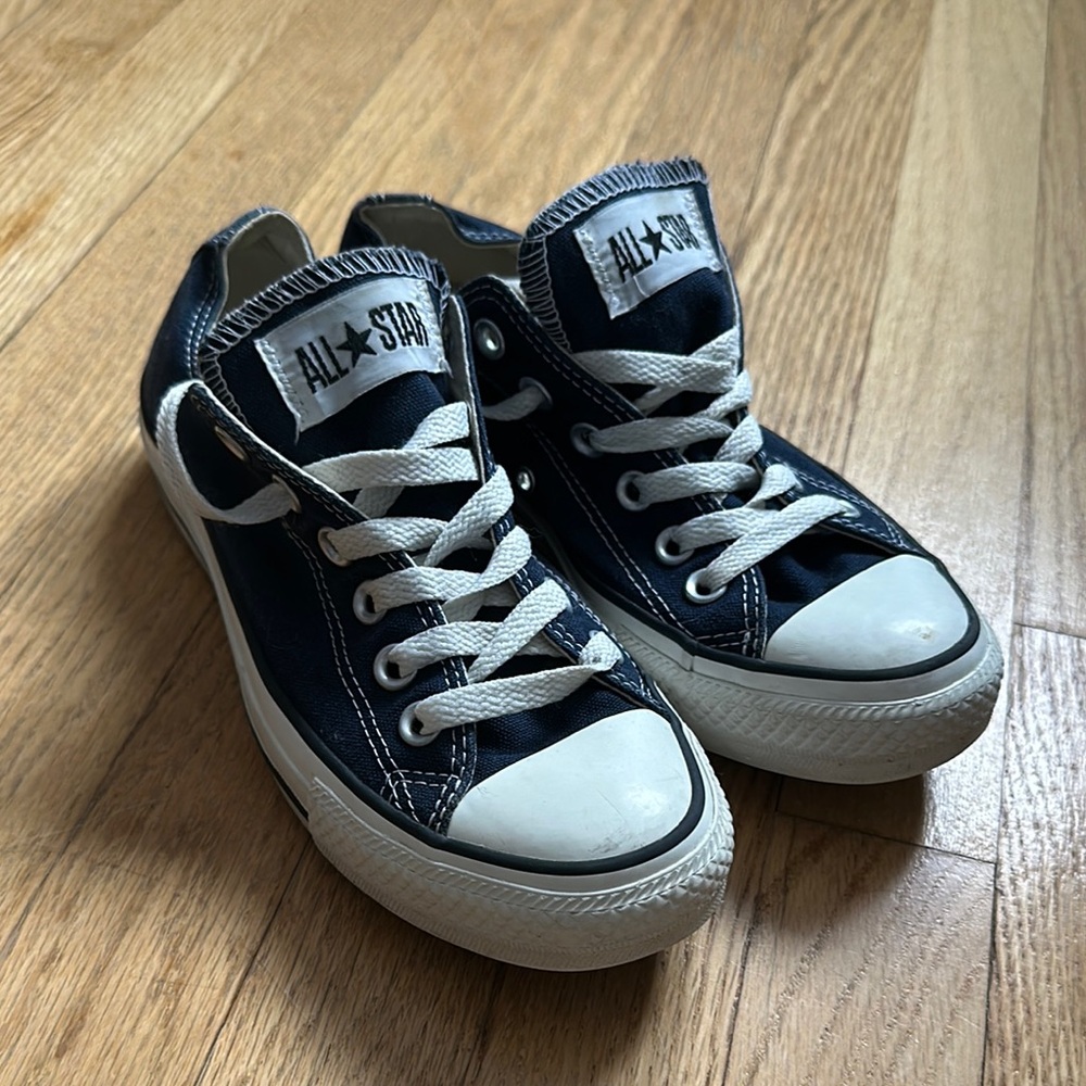 Navy Blue Chuck Taylor All Star Low Converse